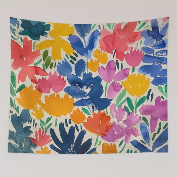 Item preview, Fauvism: Floral Motif  designed and sold by Myra365Art.