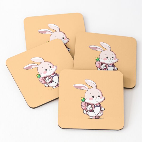 Item preview, Backpack Buddy with A Cute Bunny Fun Design T-Shirt designed and sold by WitMeme.