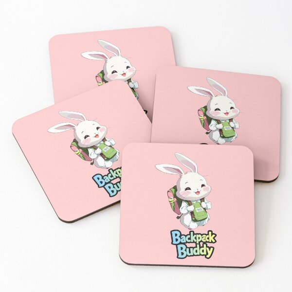 Item preview, Backpack Buddy with A Cute Bunny Fun Design T-Shirt designed and sold by WitMeme.