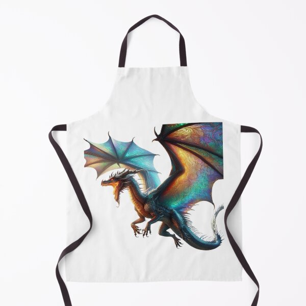 Item preview, Mythological Dragon Flying designed and sold by AIrtisticPrints.