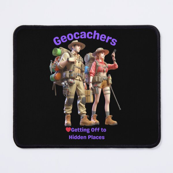Item preview, Geocachers ❤️ Getting Off to Hidden Places designed and sold by jglobal360.