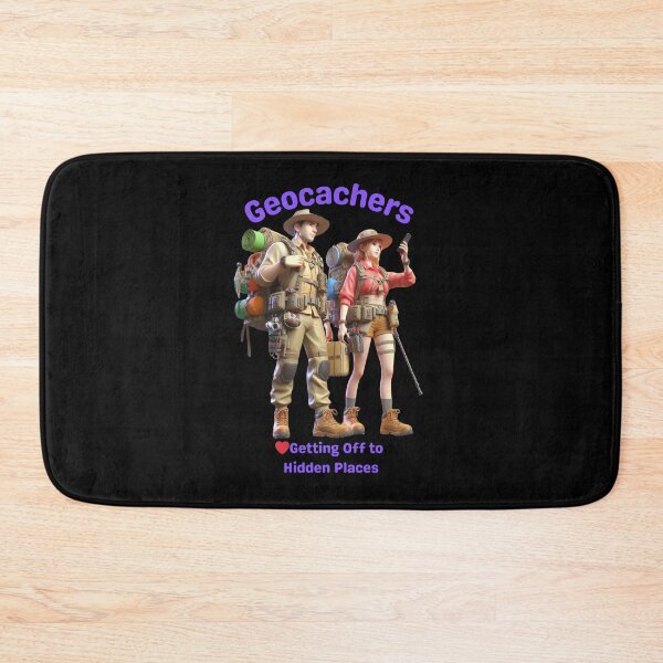 Item preview, Geocachers ❤️ Getting Off to Hidden Places designed and sold by jglobal360.