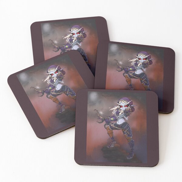 Item preview, Sylvanas - The Forsaken Queen | WoW Fanart designed and sold by PINX CLUB.