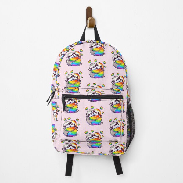 Item preview, Rainbow Hugging Sloths designed and sold by Prideful-Prints.
