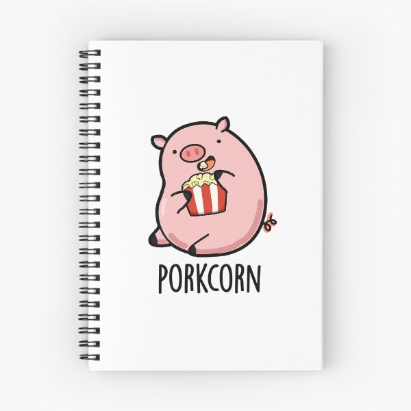 Item preview, Porkcorn Funny Popcorn Pun  designed and sold by punnybone.