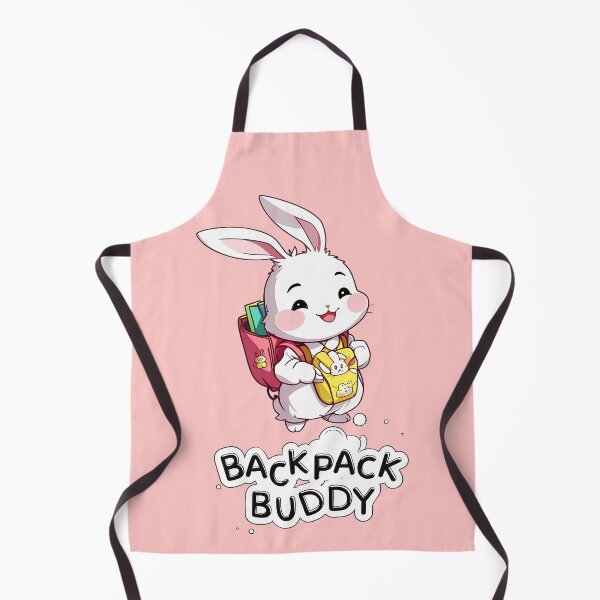Item preview, Backpack Buddy with A Cute Bunny Fun Design T-Shirt designed and sold by WitMeme.