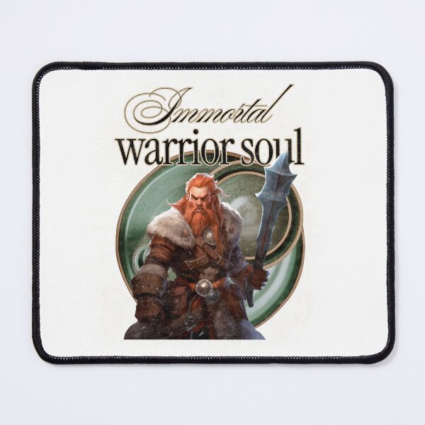 Item preview, Immortal Warrior Soul Design designed and sold by ERROR-STORE.