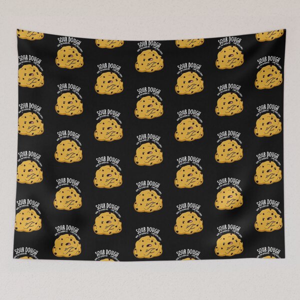 Item preview, Sour Dough Funny Baking Pun  (Dark BG) designed and sold by punnybone.