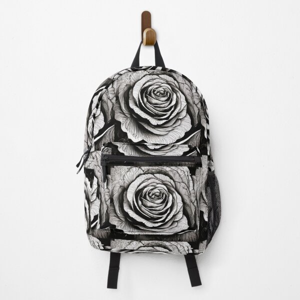 Item preview, black and white rose designed and sold by janjacbu.