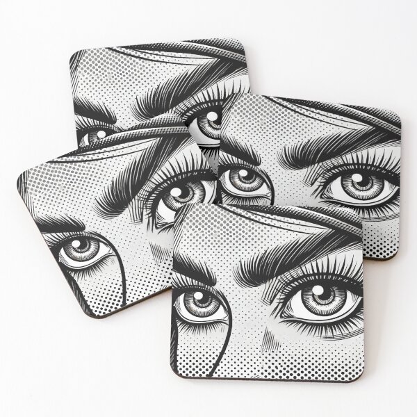 Item preview, Pop Art Woman's Eyes designed and sold by PinUpPizzazz.