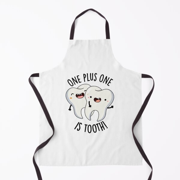 Item preview, One Plus One Is Tooth Funny Dental Pun designed and sold by punnybone.