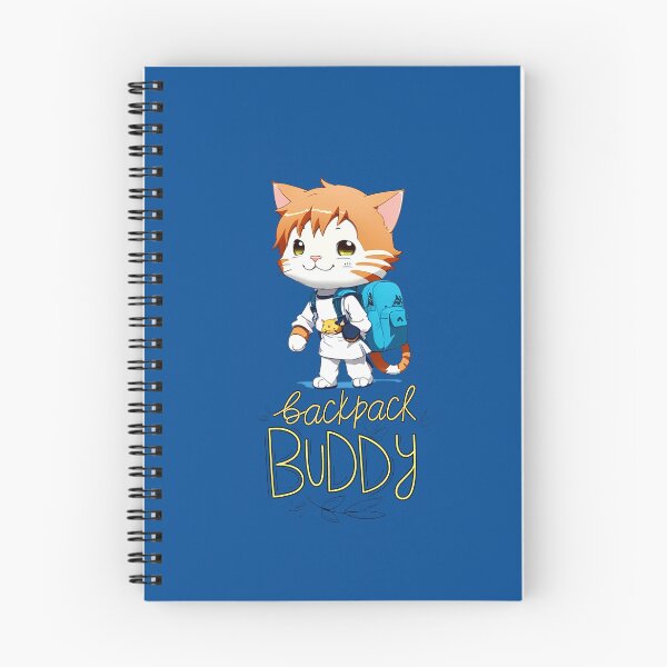 Item preview, Backpack Buddy with A Cute Cat Fun Design T-Shirt designed and sold by WitMeme.