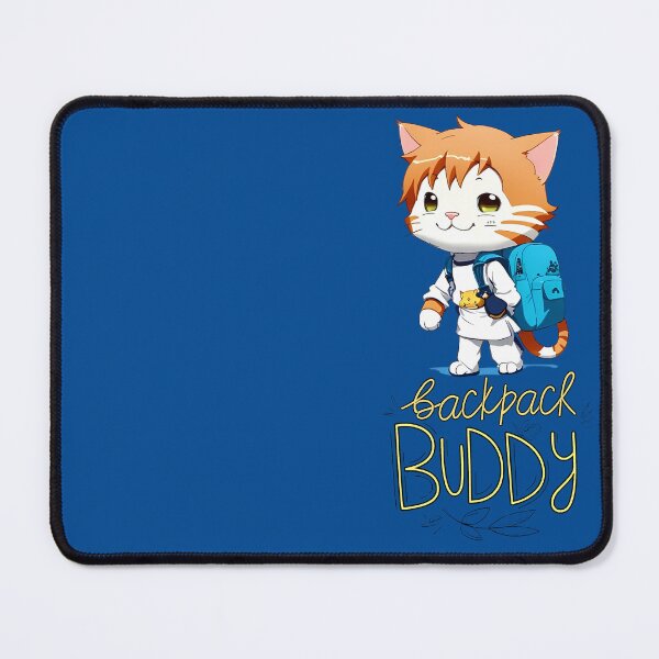 Item preview, Backpack Buddy with A Cute Cat Fun Design T-Shirt designed and sold by WitMeme.