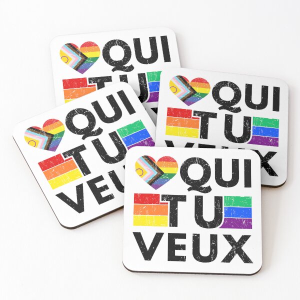 Item preview, Love who you want - French Version designed and sold by InclusivePrints.