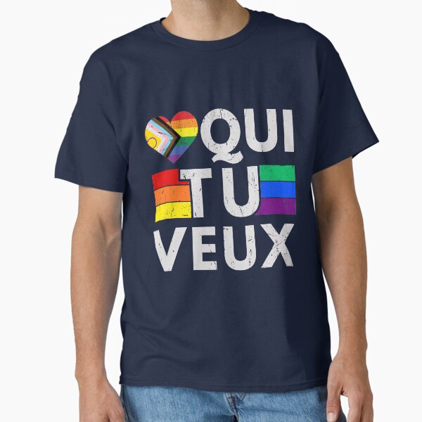 Item preview, Love who you want - French Version designed and sold by InclusivePrints.