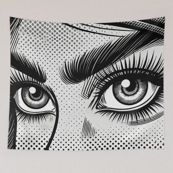 Item preview, Pop Art Woman's Eyes designed and sold by PinUpPizzazz.