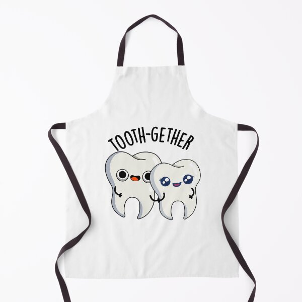 Item preview, Tooth-gether Funny Tooth Pun designed and sold by punnybone.