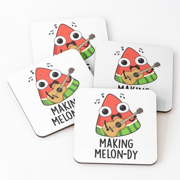 Item preview, Making Melon-dy Funny Melon Pun  designed and sold by punnybone.