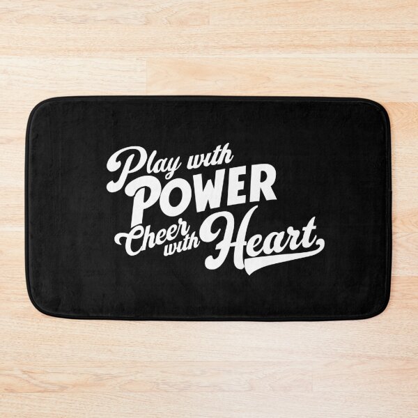 Item preview, Play with Power, Cheer with Heart funny vintage t-shirts designed and sold by PAVOXAR.