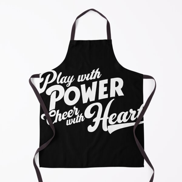 Item preview, Play with Power, Cheer with Heart funny vintage t-shirts designed and sold by PAVOXAR.