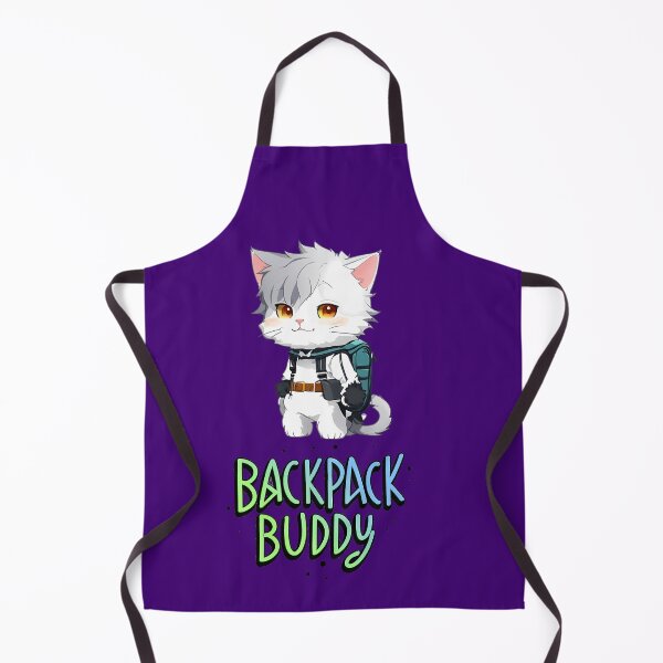 Item preview, Backpack Buddy with A Cute Cat Fun Design T-Shirt designed and sold by WitMeme.