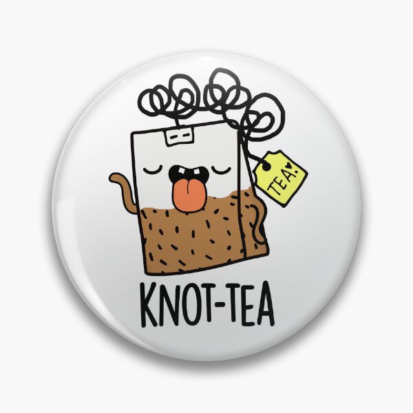 Item preview, Knot-tea Funny Tea Pun  designed and sold by punnybone.