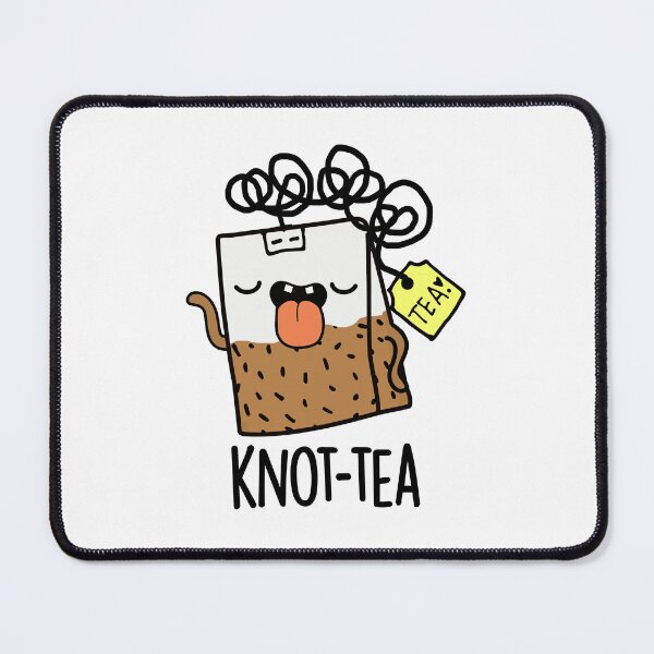 Item preview, Knot-tea Funny Tea Pun designed and sold by punnybone.