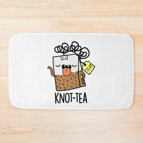 Item preview, Knot-tea Funny Tea Pun  designed and sold by punnybone.