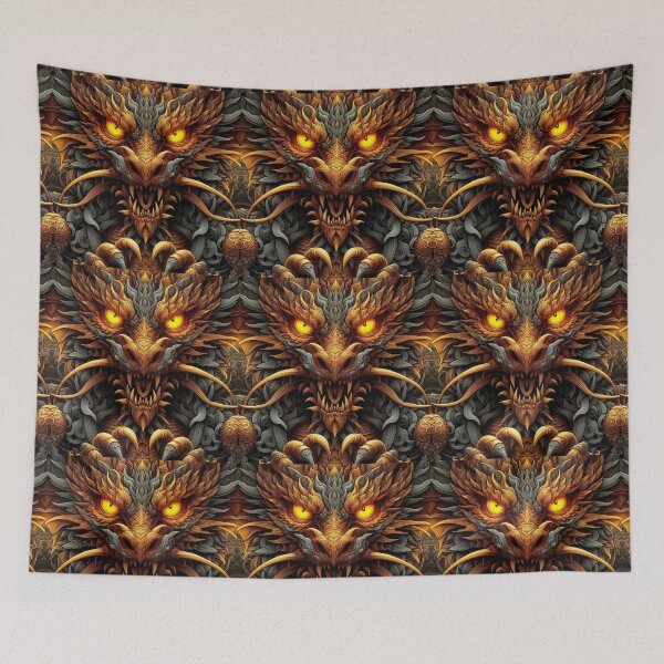 Item preview, The Dragon's Gaze designed and sold by AIrtisticPrints.