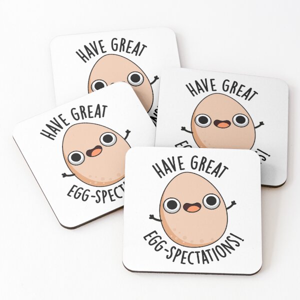 Item preview, Have Great Egg-spectations Funny Egg Pun  designed and sold by punnybone.