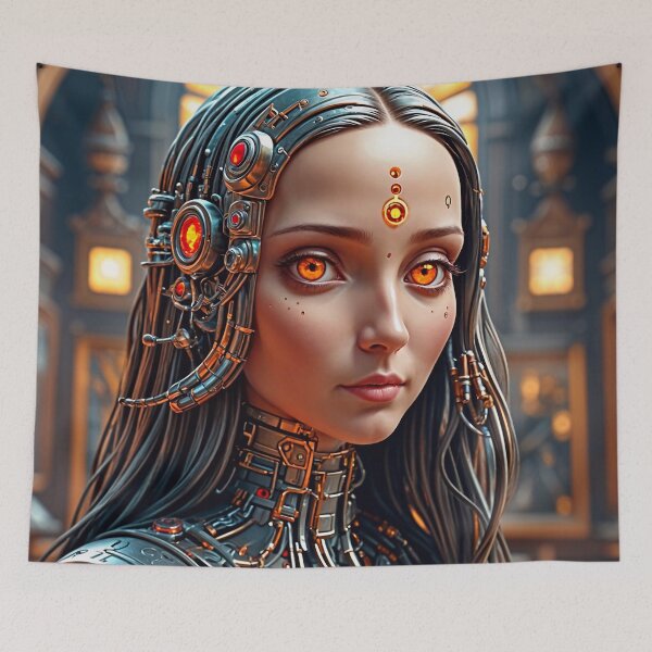 Item preview, Mona Lisa Biomechanical Cyborg designed and sold by TheArtOfPat.
