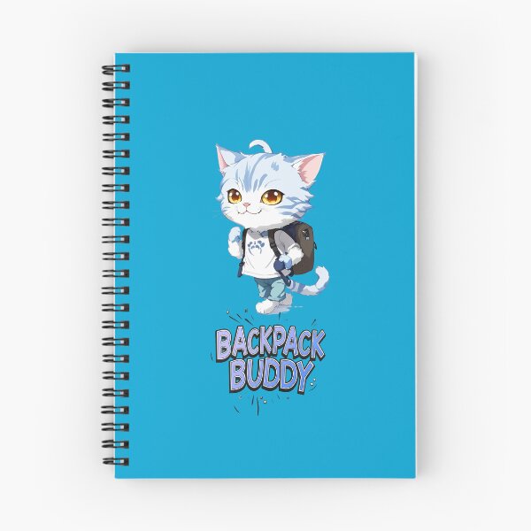 Item preview, Backpack Buddy with A Cute Cat Fun Design T-Shirt designed and sold by WitMeme.