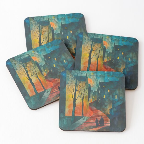 Item preview, Abstract Expressionism: Street Scene designed and sold by Myra365Art.
