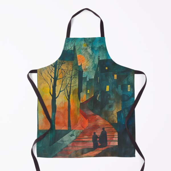 Item preview, Abstract Expressionism: Street Scene designed and sold by Myra365Art.