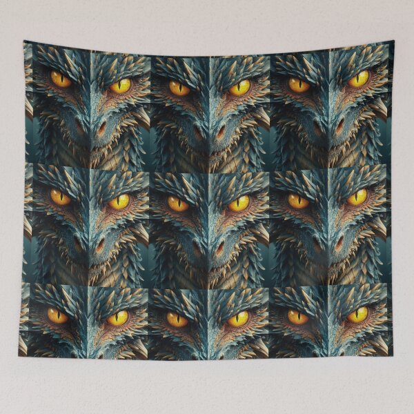 Item preview, The Dragon's Gaze designed and sold by AIrtisticPrints.
