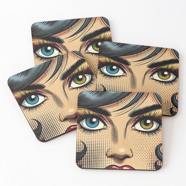 Item preview, Pop Art Woman's Eyes designed and sold by PinUpPizzazz.