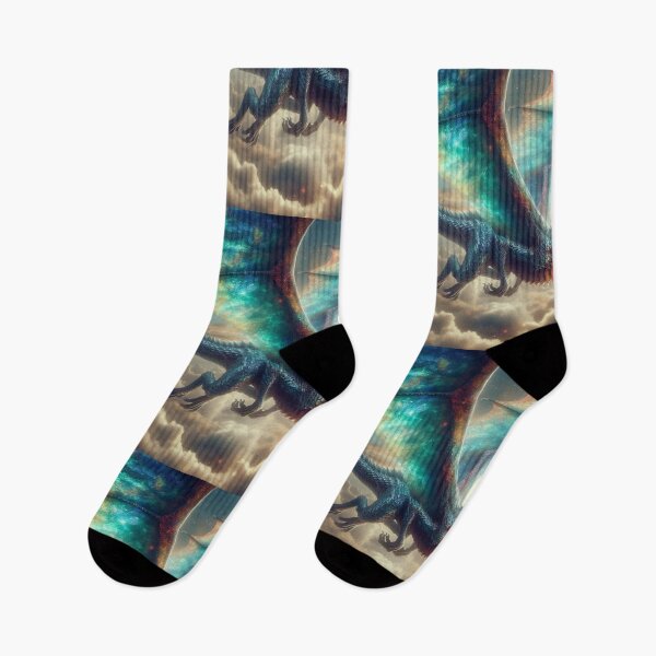 Artikelvorschau, Mythologischer Drachenflug entworfen und verkauft von AIrtisticPrints.