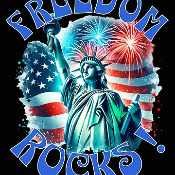 Artwork thumbnail, Freedom Rocks! by AychtuoImages