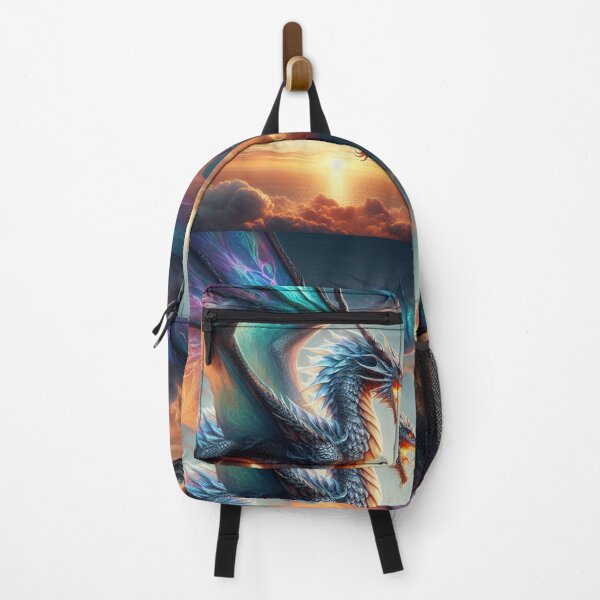 Item preview, Mythological Dragon Flying designed and sold by AIrtisticPrints.