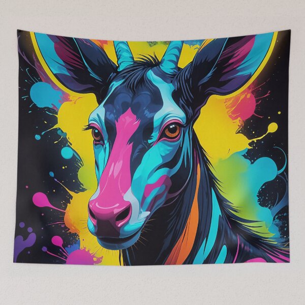 Item preview, Cute African Okapi Animal Portrait designed and sold by TheArtOfPat.