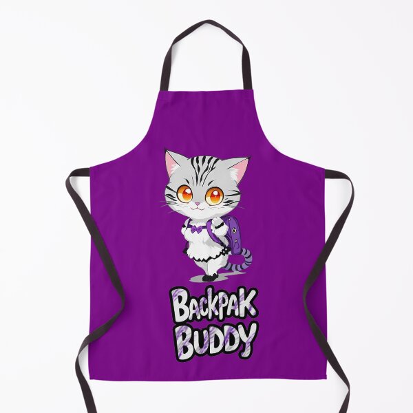 Item preview, Backpack Buddy with A Cute Cat Fun Design T-Shirt designed and sold by WitMeme.