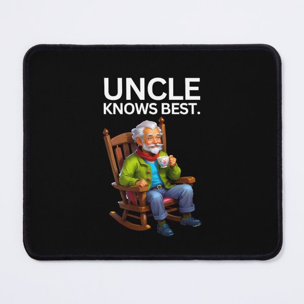 Item preview, Uncle Knows Best - Vintage Wisdom Tee designed and sold by ArchVibe.