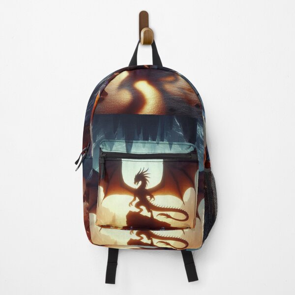 Item preview, Dragon's Silhouette in Cave designed and sold by AIrtisticPrints.