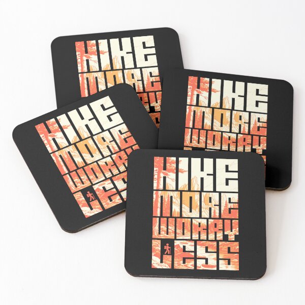Item preview, Hike More Worry Less Wilderness Hiking Hiker Wanderlust designed and sold by GrandeDuc.