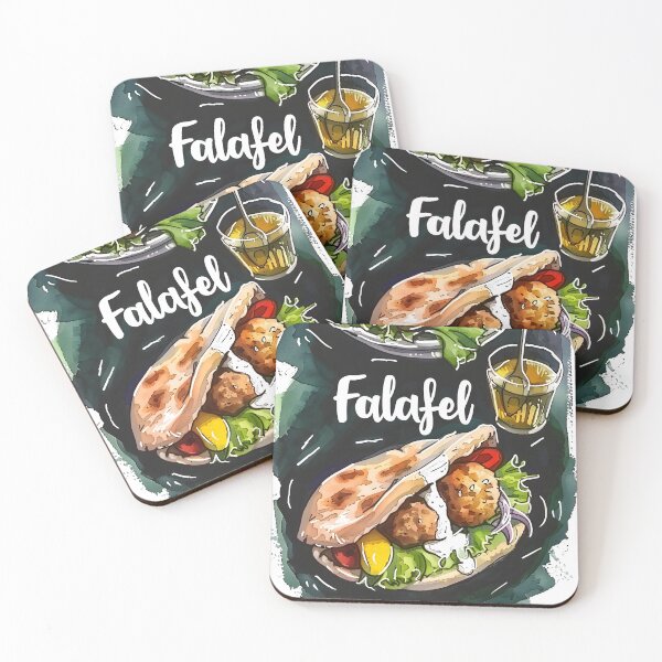Item preview, Vegan and Organic Falafel Platter: Experience the Rich Flavors of Middle Eastern Street Food designed and sold by FUNqoosh.