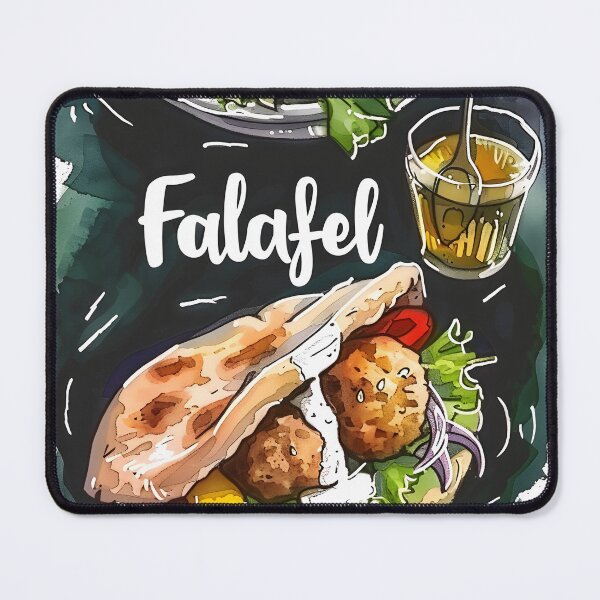 Item preview, Vegan and Organic Falafel Platter: Experience the Rich Flavors of Middle Eastern Street Food designed and sold by FUNqoosh.
