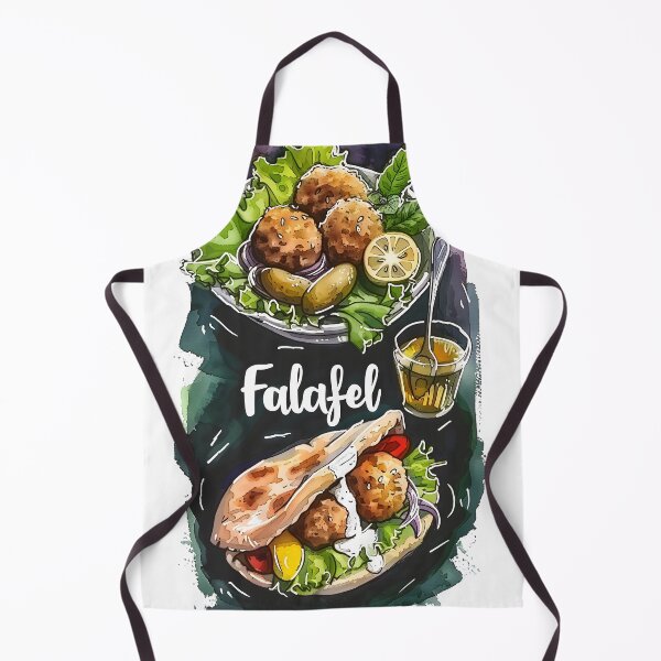 Item preview, Vegan and Organic Falafel Platter: Experience the Rich Flavors of Middle Eastern Street Food designed and sold by FUNqoosh.
