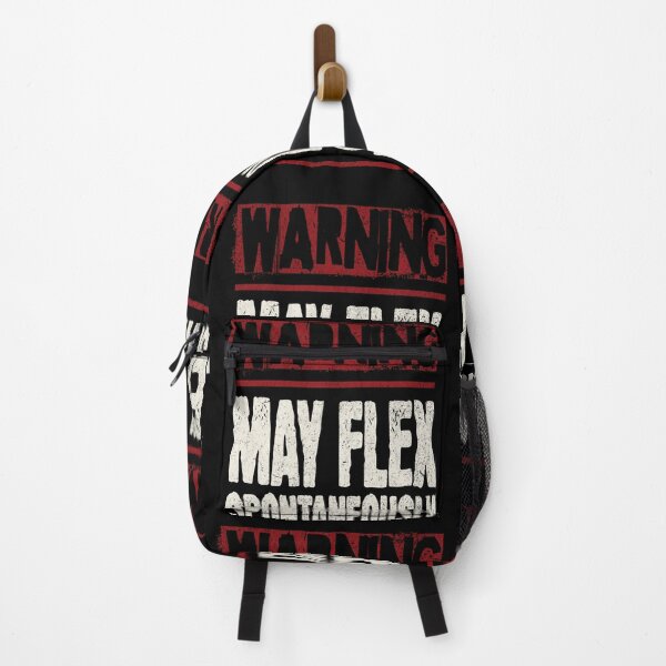 Item preview, Warning: May Flex Spontaneously designed and sold by Iron Madness.