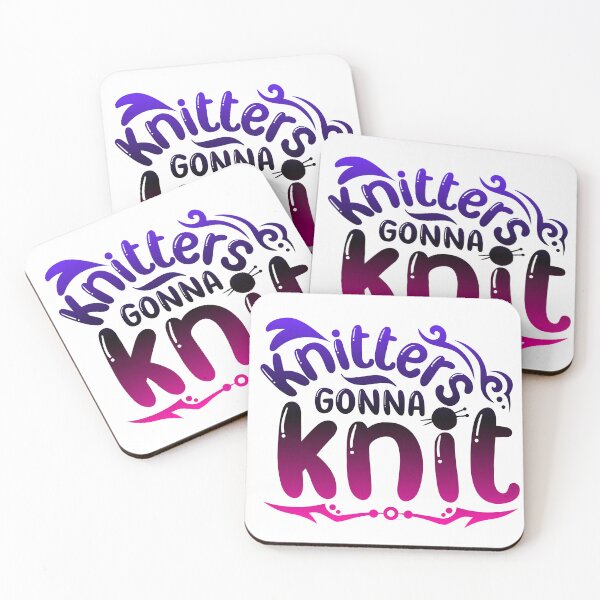 Item preview, Knitters gonna knit  gradient designed and sold by EvergreenWhimsy.