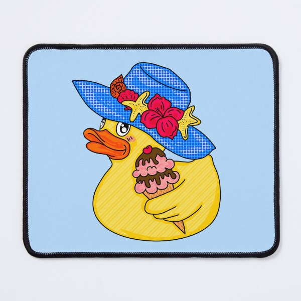 Item preview, Summer Duck Eating Ice cream designed and sold by missmann.